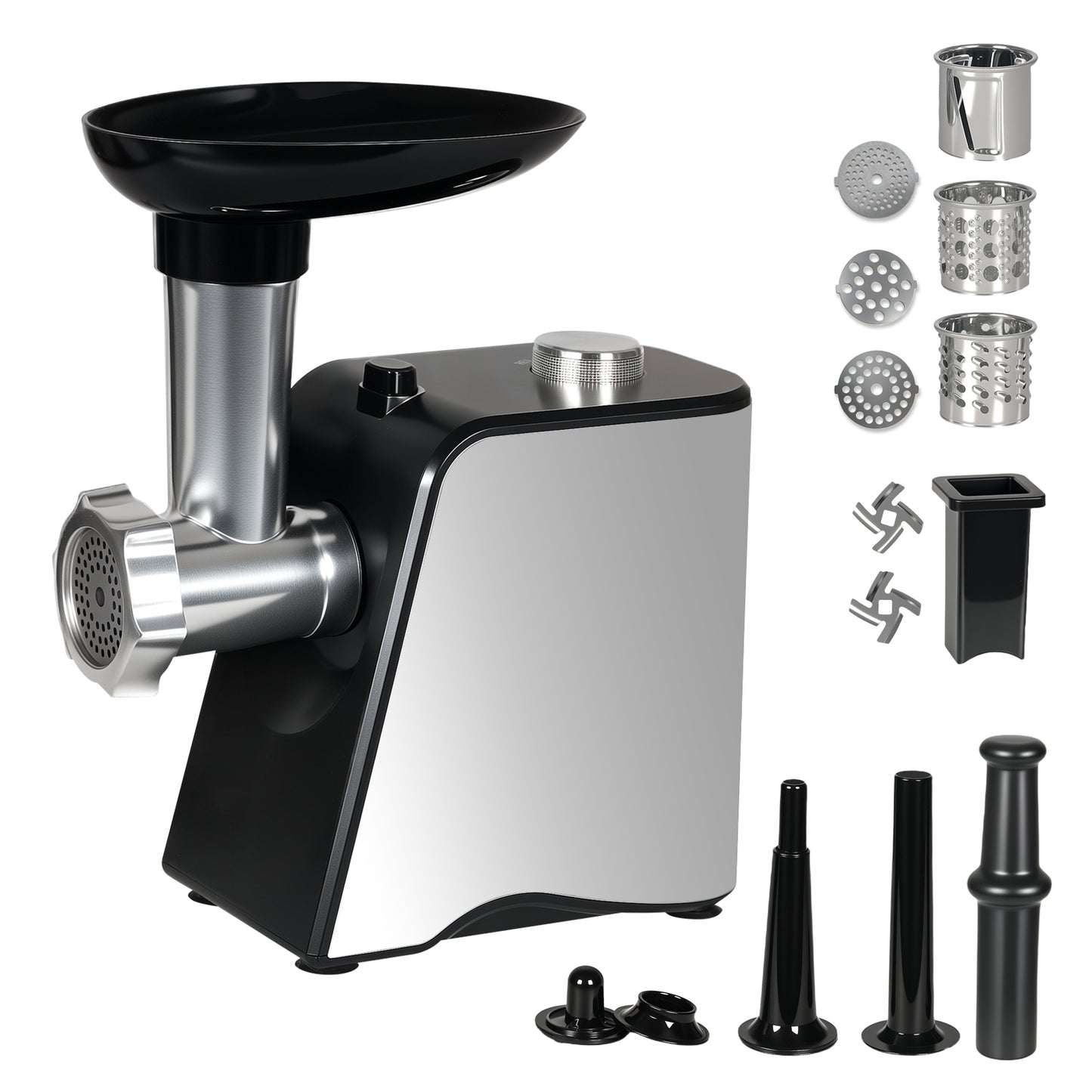Spector 4-in-1 Electric Meat Grinder Mincer 2800W Sausage Filler Kibbe Maker