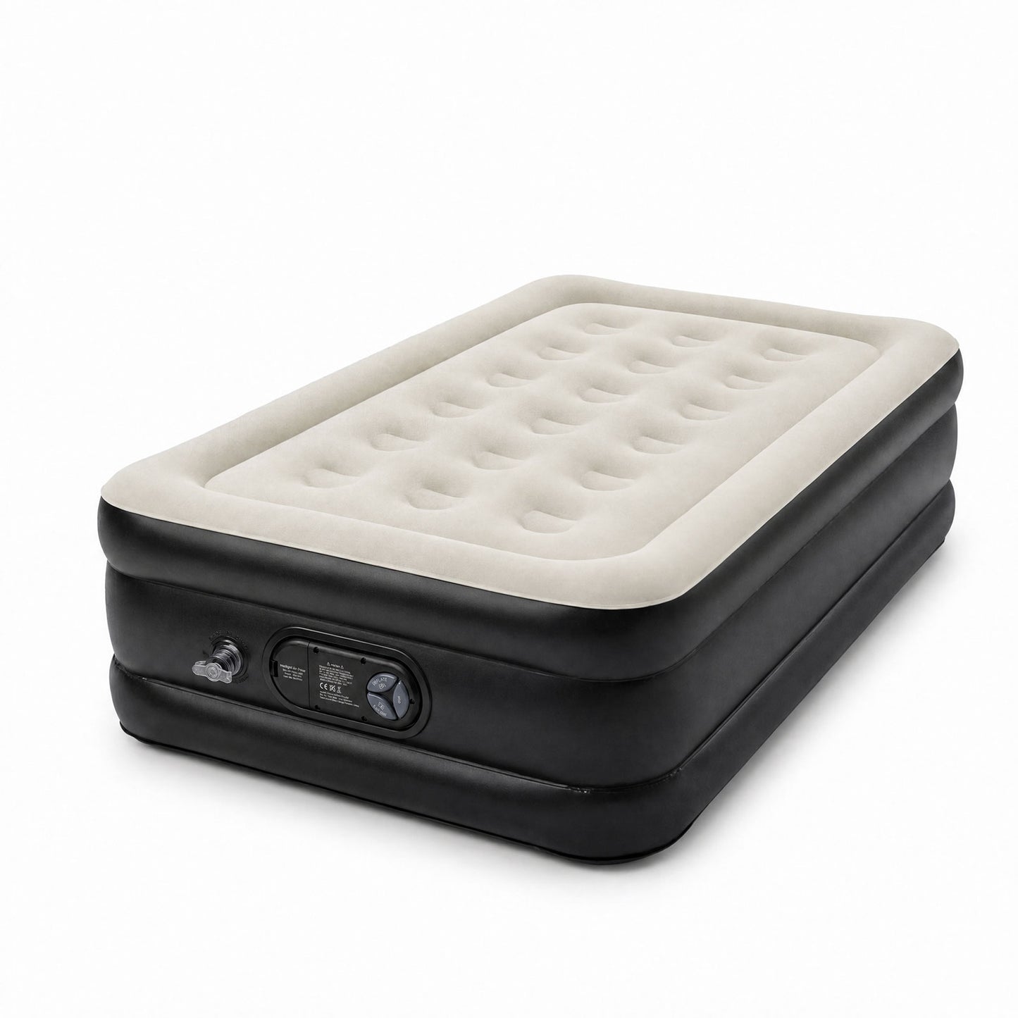 Lavio Air Mattress Built in Pump King Single Size High Raised Inflatable Air Bed