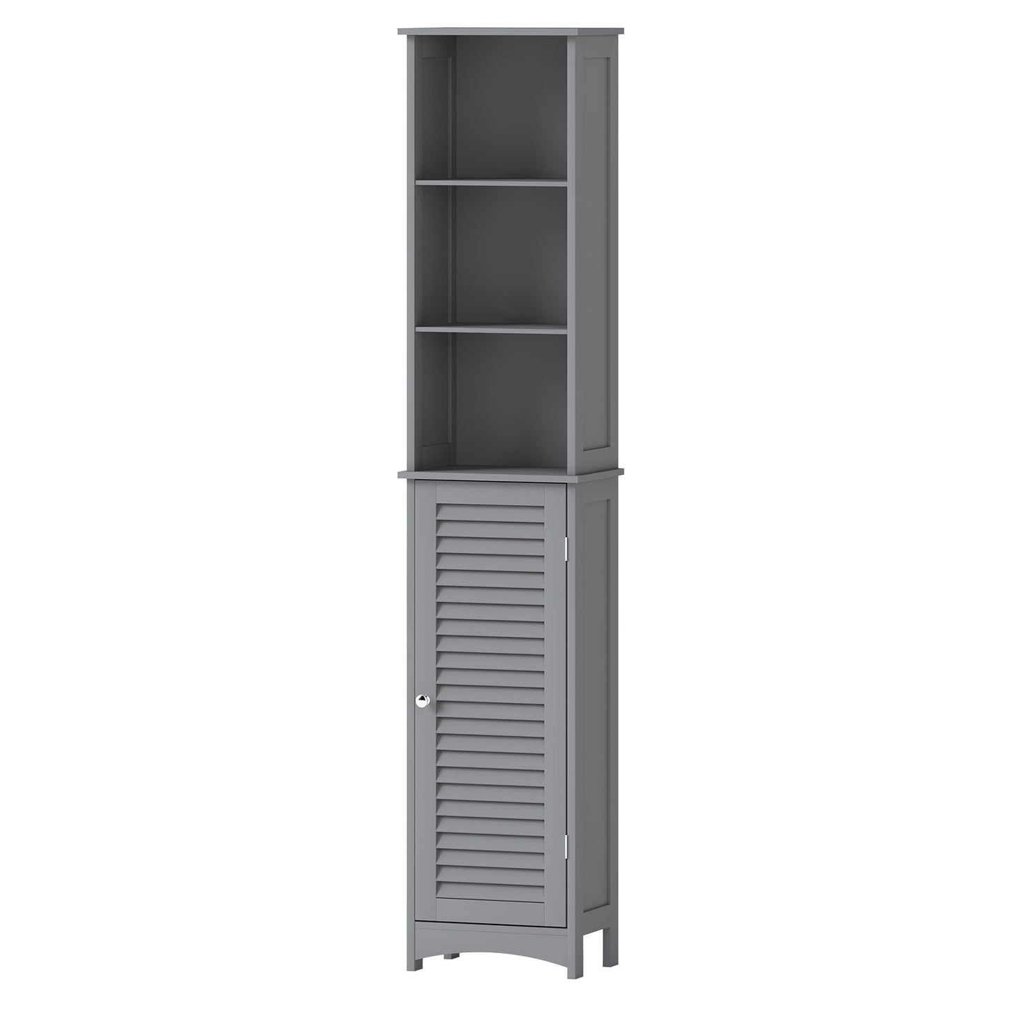 Levede Bathroom Storage Cabinet Freestanding Cupboard Adjustable Shelf Unit