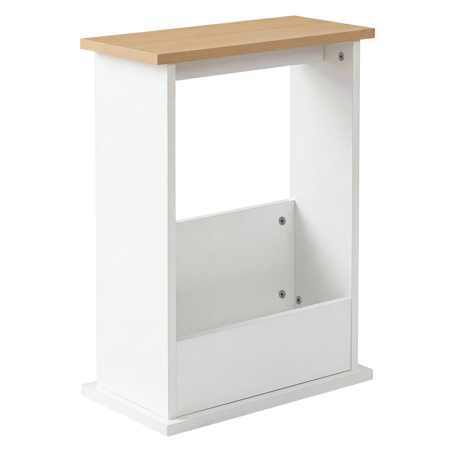 Levede Side Table Slim Storage Magazine Rack Sofa End Table Small Space Compact