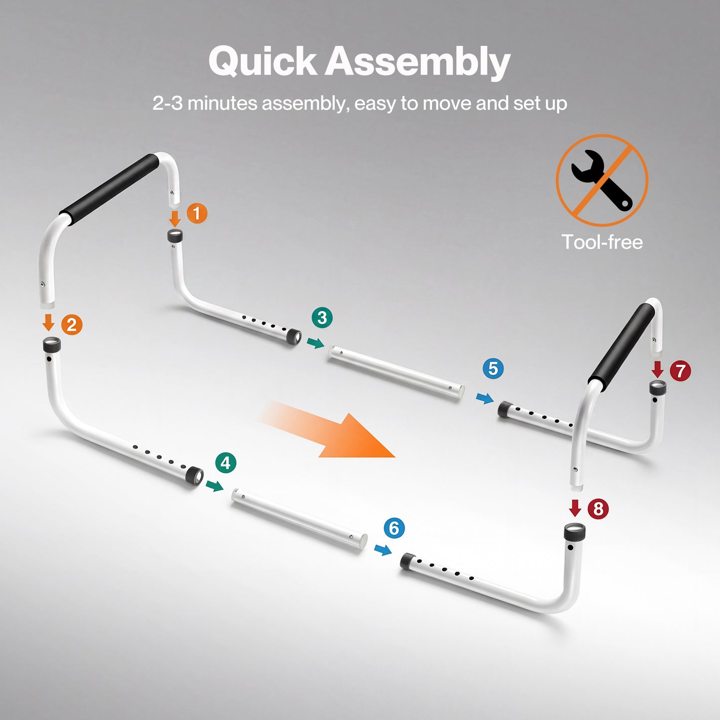 Levede Blanket Lifter for Feet Foot Tent Blanket Support Holder Bar Adjustable