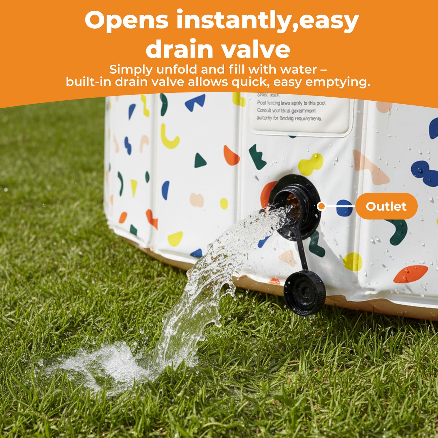Skylos Pet Bath Dog Swimming Pool Foldable Paddling Pool Puppy Bathtub Portable