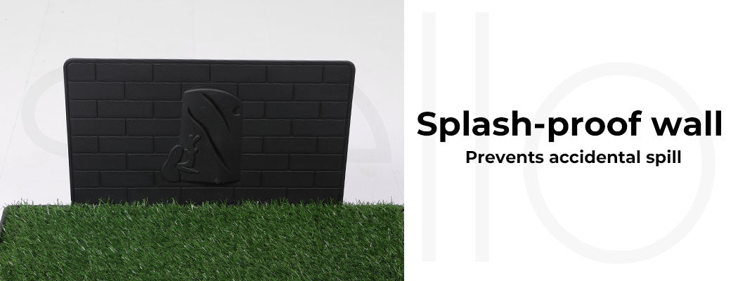 Skylos Indoor Dog Pet Grass Potty Training Portable Toilet Pad Tray Mat Jumbo