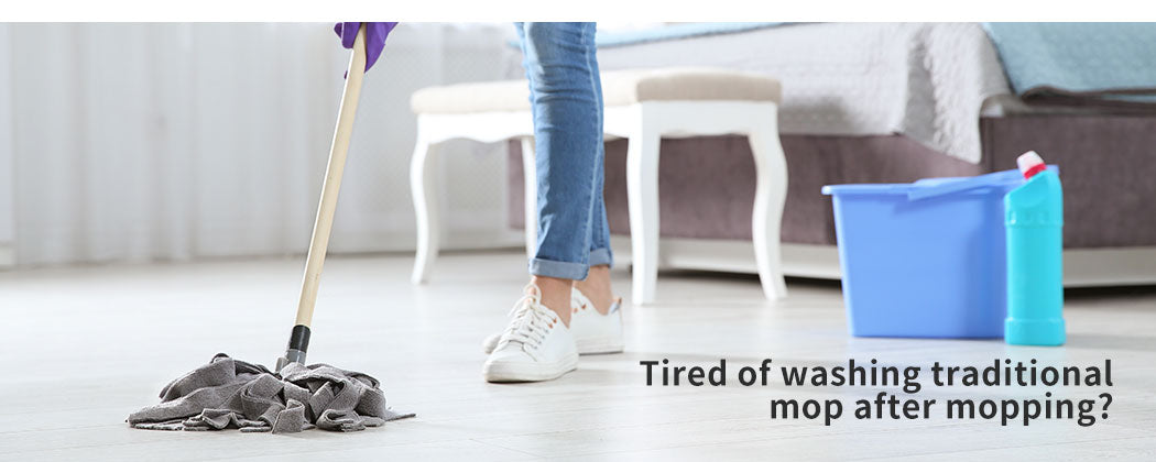 Spin Mop Bucket Set 360° Degree Stainless Steel Rotating Wet Dry Black
