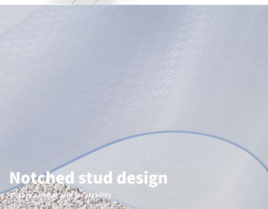 Marlow Chair Mat for Carpet Office Hard Floor Protectors PVC Non Slip 120X90