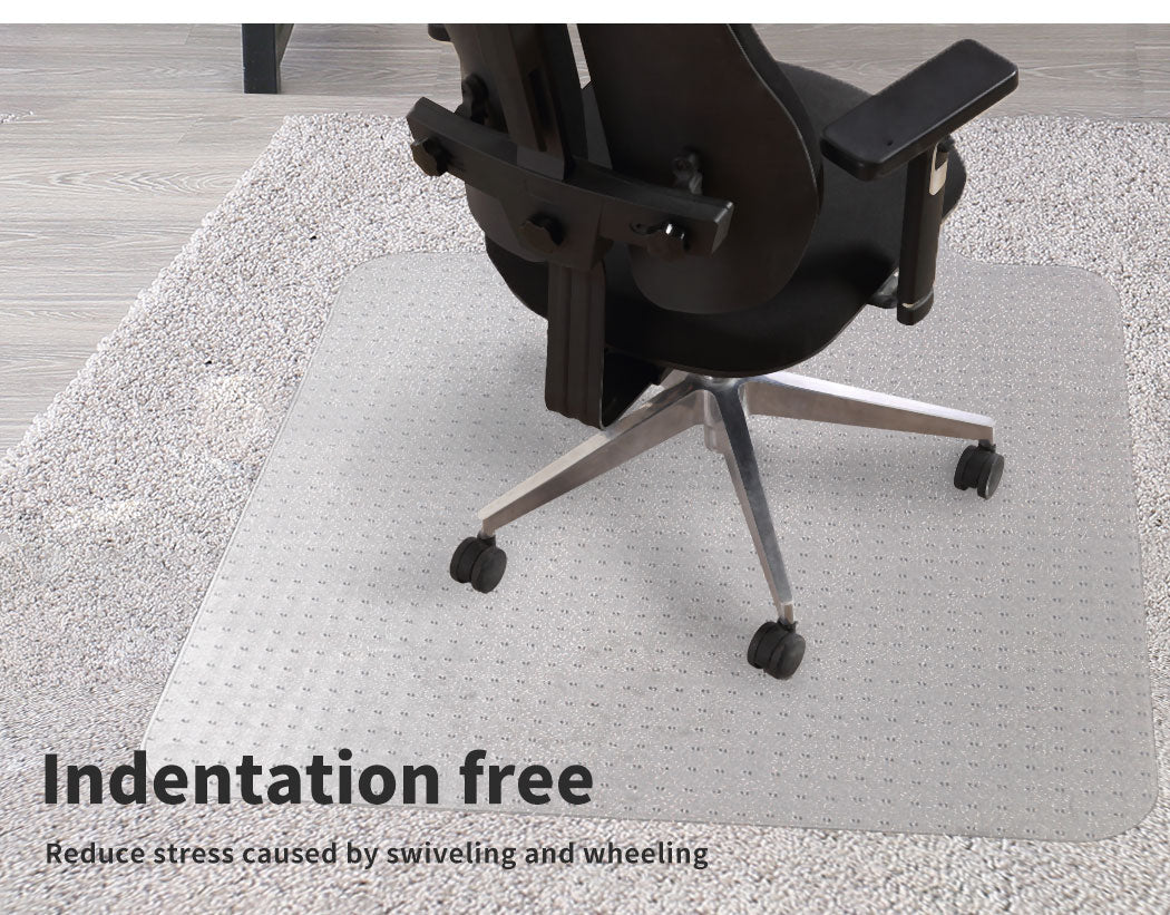 Marlow Office Chair Mat Hard Floor for Carpet Protector PVC Non Slip 120x90cm