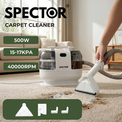 Spector Spot Carpet Upholstery Cleaner 17KPA Handheld Sofa Stain Striker 500W