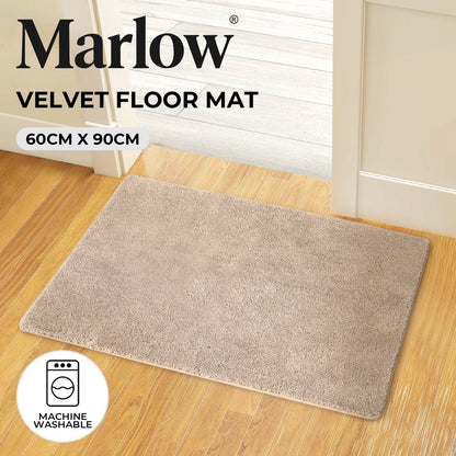Marlow Door Mats Indoor Non Slip Runner Rugs Washable Kitchen Floor Mat 60x90cm