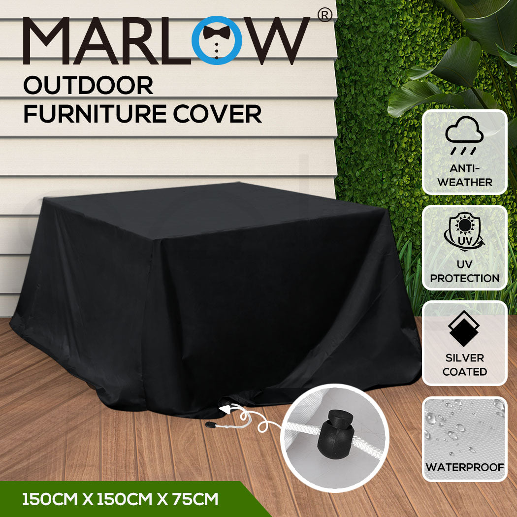Marlow Outdoor Furniture Cover Garden Patio Waterproof Rain UV Protector 150CM