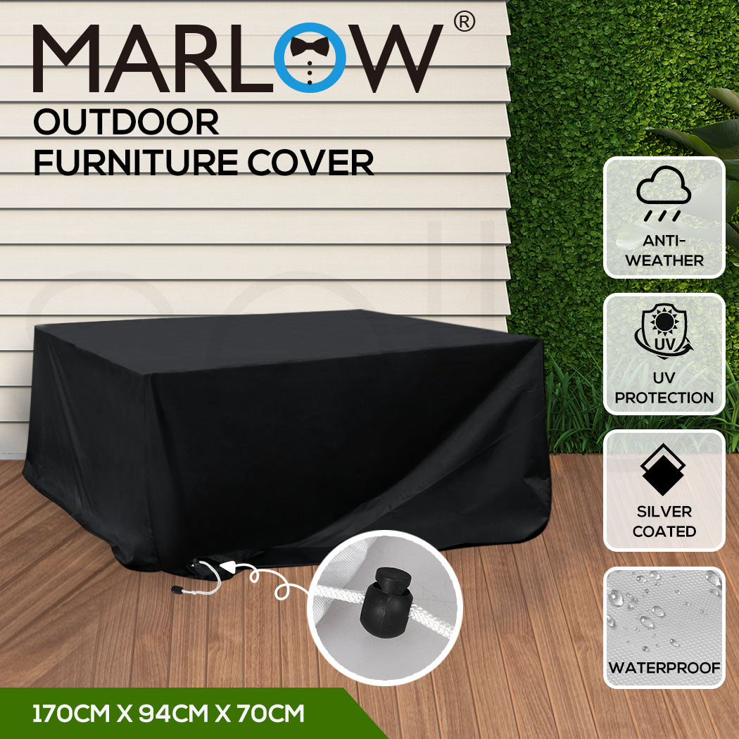 Marlow Outdoor Furniture Cover Garden Patio Waterproof Rain UV Protector 170CM