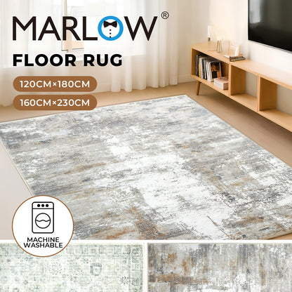 Marlow Large Rugs Non Slip Living Room Area Rug Floor Mat Hallway Bedroom Runner