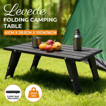 Levede Folding Camping Table Mini Aluminium Portable Picnic Desk Lightweight