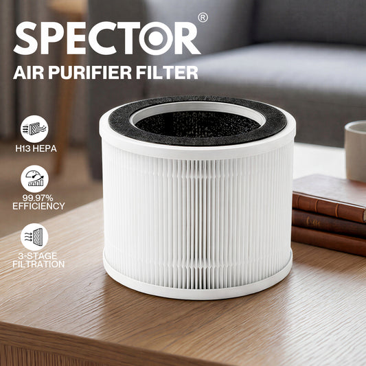 Spector Air Purifier Filter Core 3-in-1 HEPA High-Efficiency Activated Carbon