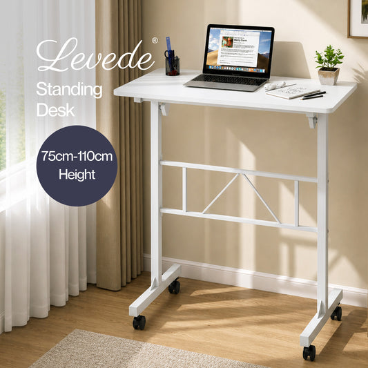 Levede Standing Desk Height Adjustable Office Laptop Pc Computer Workstation