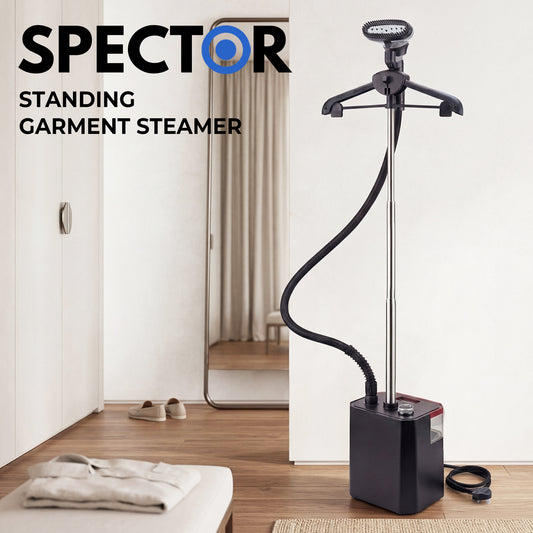 Spector Garment Steamer Standing Clothes Steamer 2200W Wrinkle Remover 3 Levels