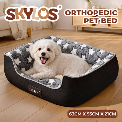 Skylos Orthopedic Pet Bed Dog Mattress Non-Slip for Small Dogs Durable Corduroy