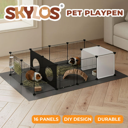 Small Animal Playpen Puppy Rabbit Fence Hamster Exercise Run Enclosure Indoor