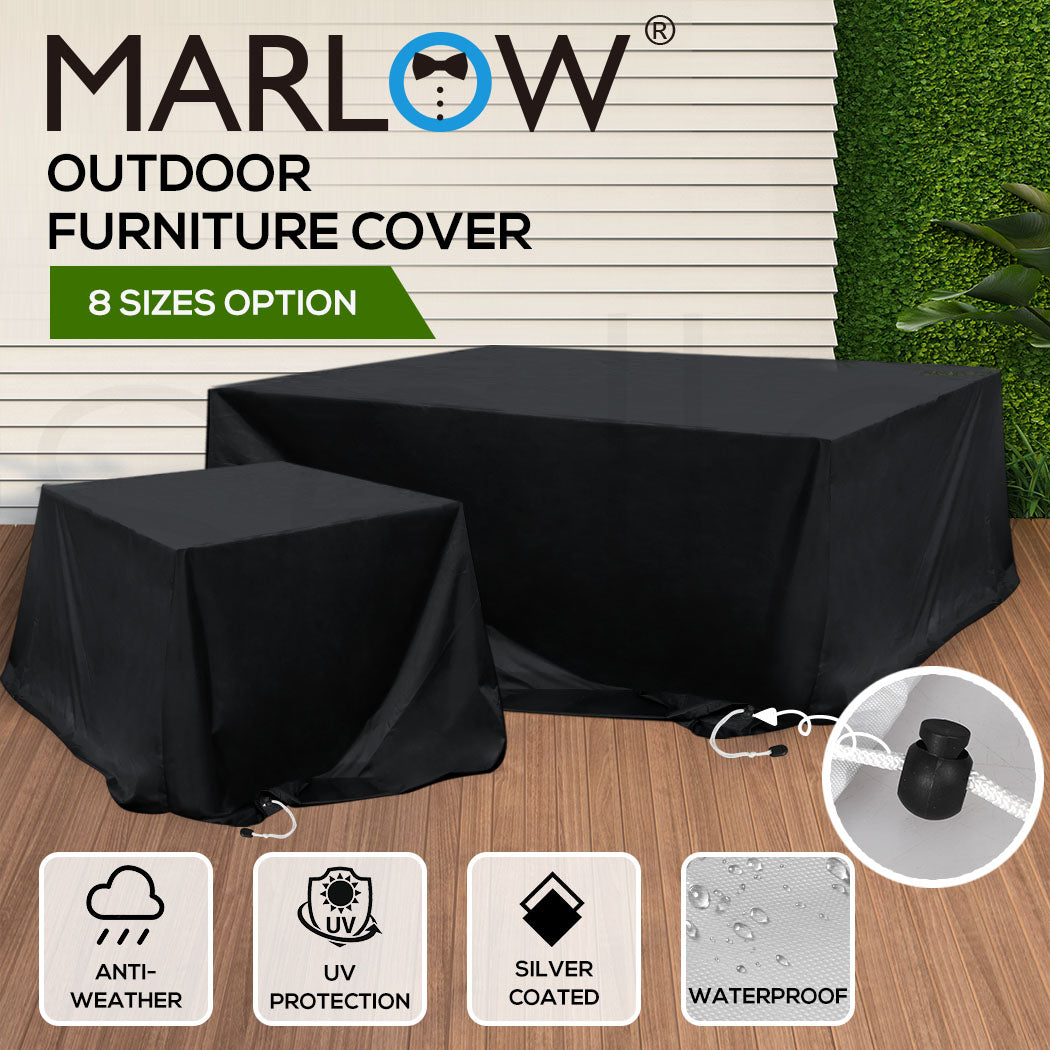 Outdoor Furniture Cover Garden Patio Waterproof Rain UV Table Protector 90-350cm