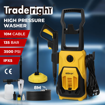 Traderight Electric High Power Pressure Washer Car Jet Cleaner Patio Portable