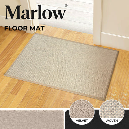Marlow Heavy Duty Non-Slip Door Mat Entryway Bathroom Kitchen Floor Rug Washable