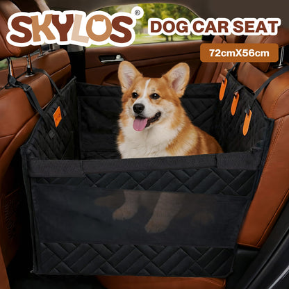 Skylos Waterproof Dog Car Seat Rear Cover Safety Protector Pet Hammock Non Slip