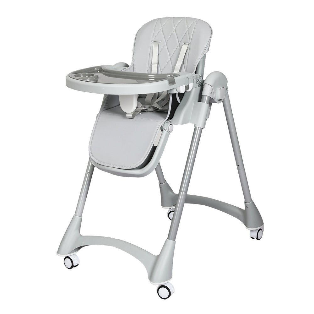 Dekko Baby High Chair 4 in1 Foldable Toddler Feeding Table Adjustable Portable