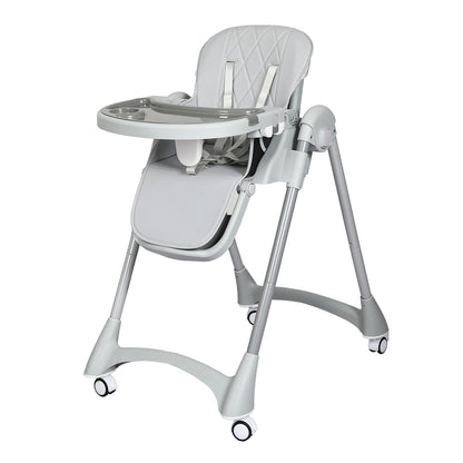Dekko Baby High Chair 4 in1 Foldable Toddler Feeding Table Adjustable Portable