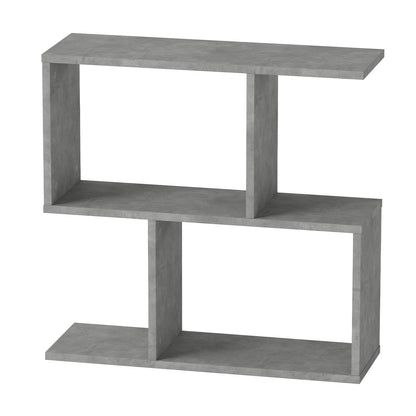 Narrow Side Table Slim End Sofa Table with Living Room Storage 20cm Modern Grey