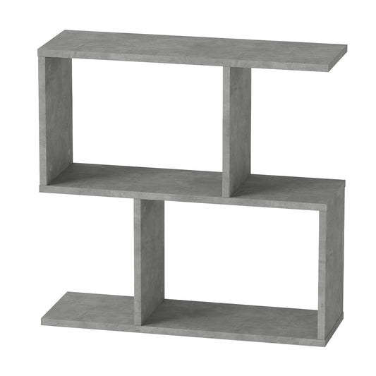 Narrow Side Table Slim End Sofa Table with Living Room Storage 20cm Modern Grey