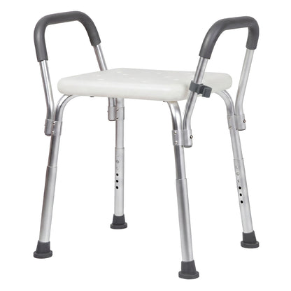 Levede Bathroom Shower Chair Adjustable Bath Stool Seat with Handles Disabled