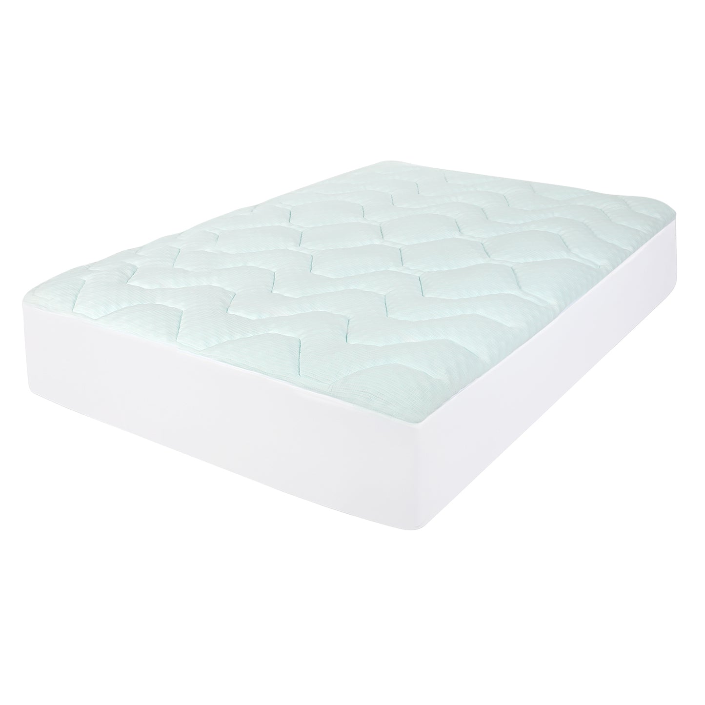 Bamboo Memory Foam Mattress Topper 3cm Double Super King Single Fitted Skirt