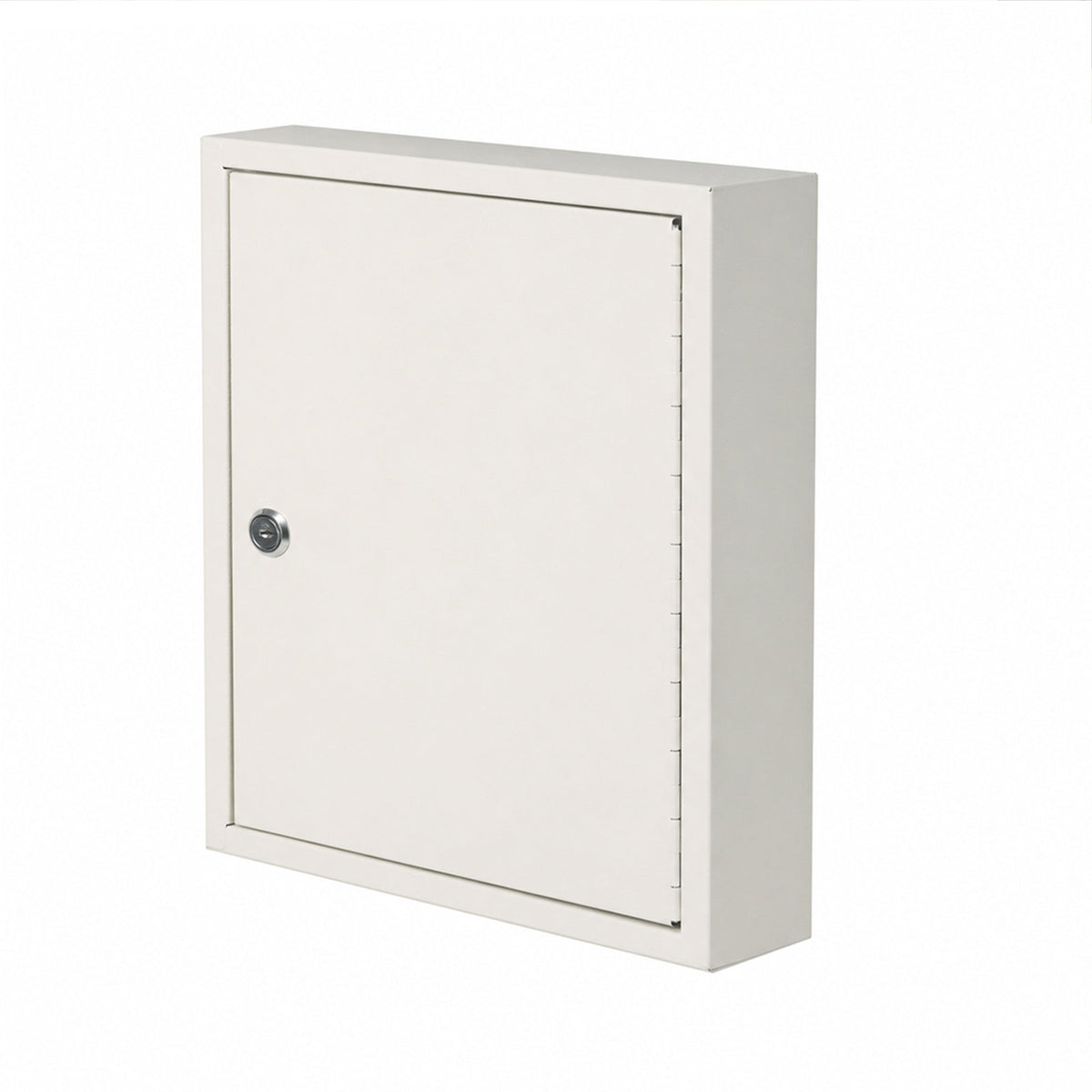 Levede Key Safe Cabinet 42-Key Steel Wall Mounted Lock Box With Labels White