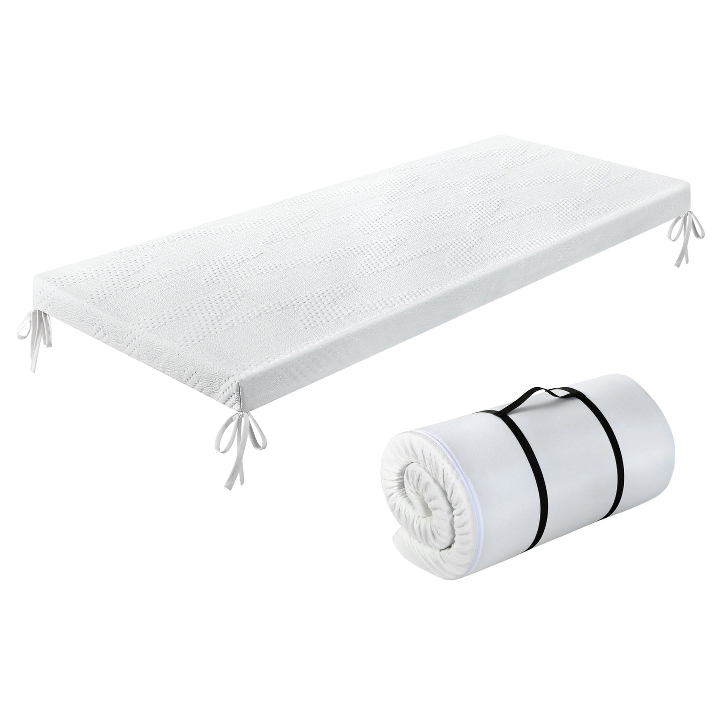 Lavio Camping Mattress Topper Gel Memory Foam Car Mattress Roll Floor Bed Mat