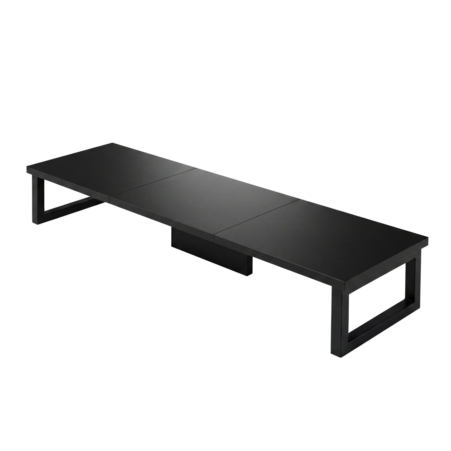 Levede Computer Monitor Stand Riser Office Dual Screen Shelf Desktop Organiser