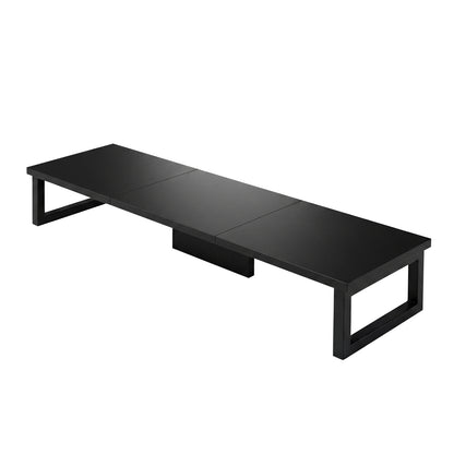 Levede Computer Monitor Stand Riser Office Dual Screen Shelf Desktop Organiser