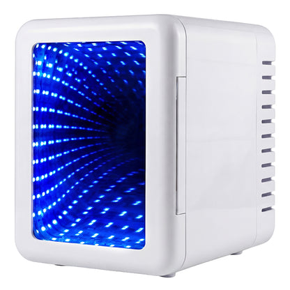 Spector Portable Camping Fridge Freezer  Heat & Cool  7 LED Lights  White