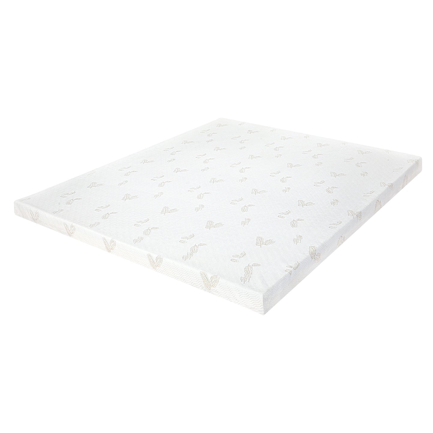 Lavio Memory Foam Mattress Topper 7cm Single Double Dual Layer Washable Non Slip