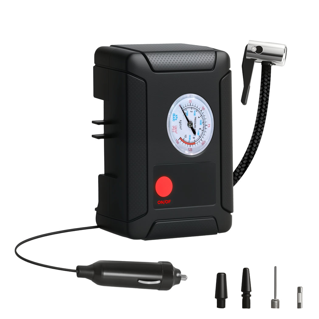 Manan Car Tyre Inflator 150PSI 12V Digital Air Compressor Pump Portable LED