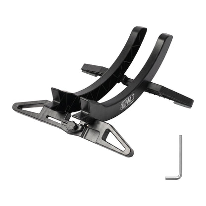 MONVELO Bike Stand Floor Rack Adjustable ABS For Mountain Bikes Garage Black