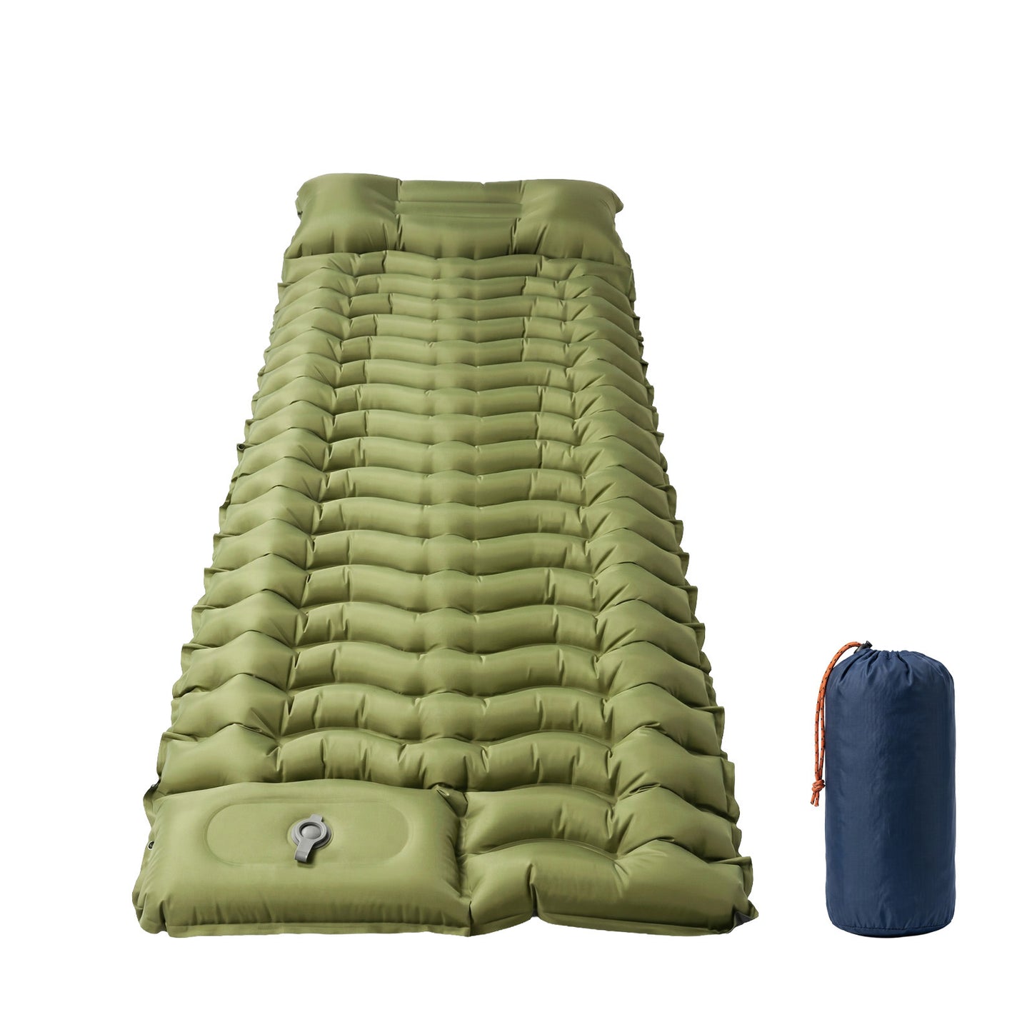 Mountview Camping Sleeping Pad Ultralight Inflatable Mat Built In Pump Packable