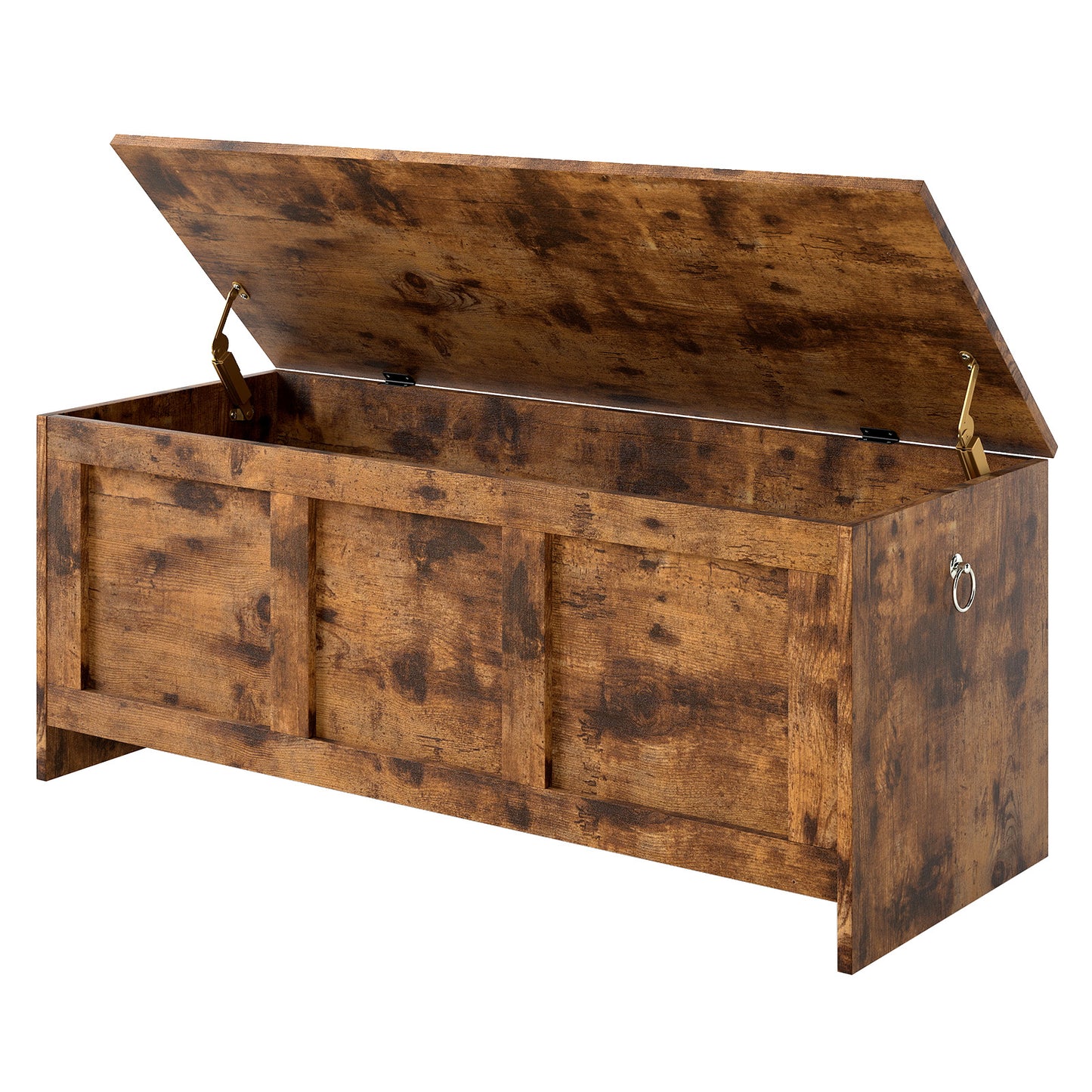Levede Storage Chest Trunk Wood Blanket Box Toy Organiser Box Ottoman Bench 140L