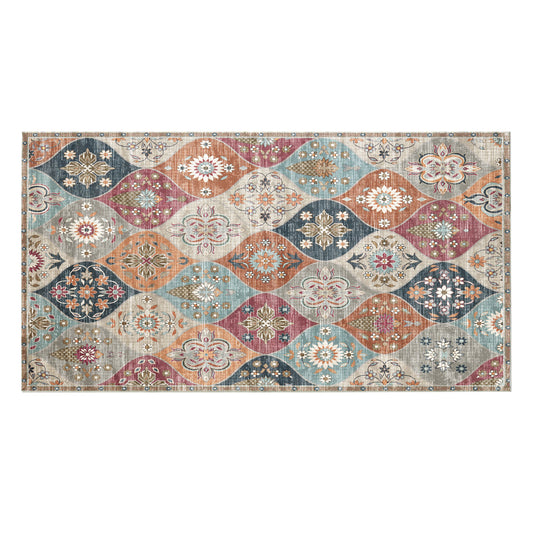 Marlow Floor Area Rug Runner for Living Room Bedroom Washable Non Slip 80x150cm