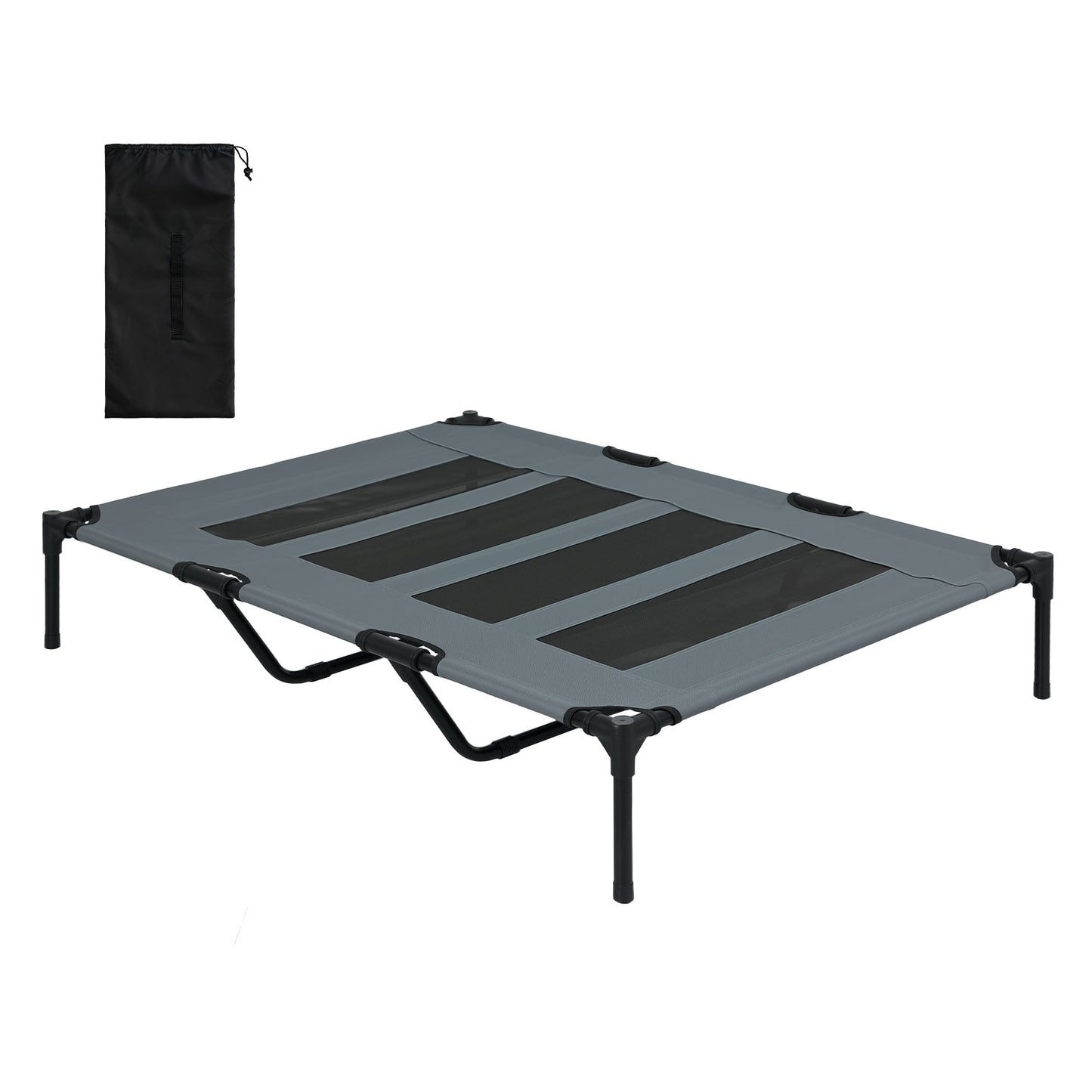 Skylos Raised Dog Bed Elevated Pet Bed Portable Outdoor Camping Cooling Mesh