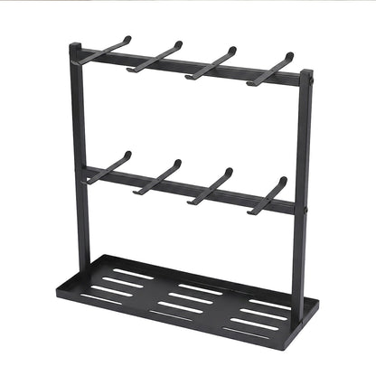 Levede Mug Holder Stand Countertop Coffee Cup Rack Storage Organiser 16 Hooks
