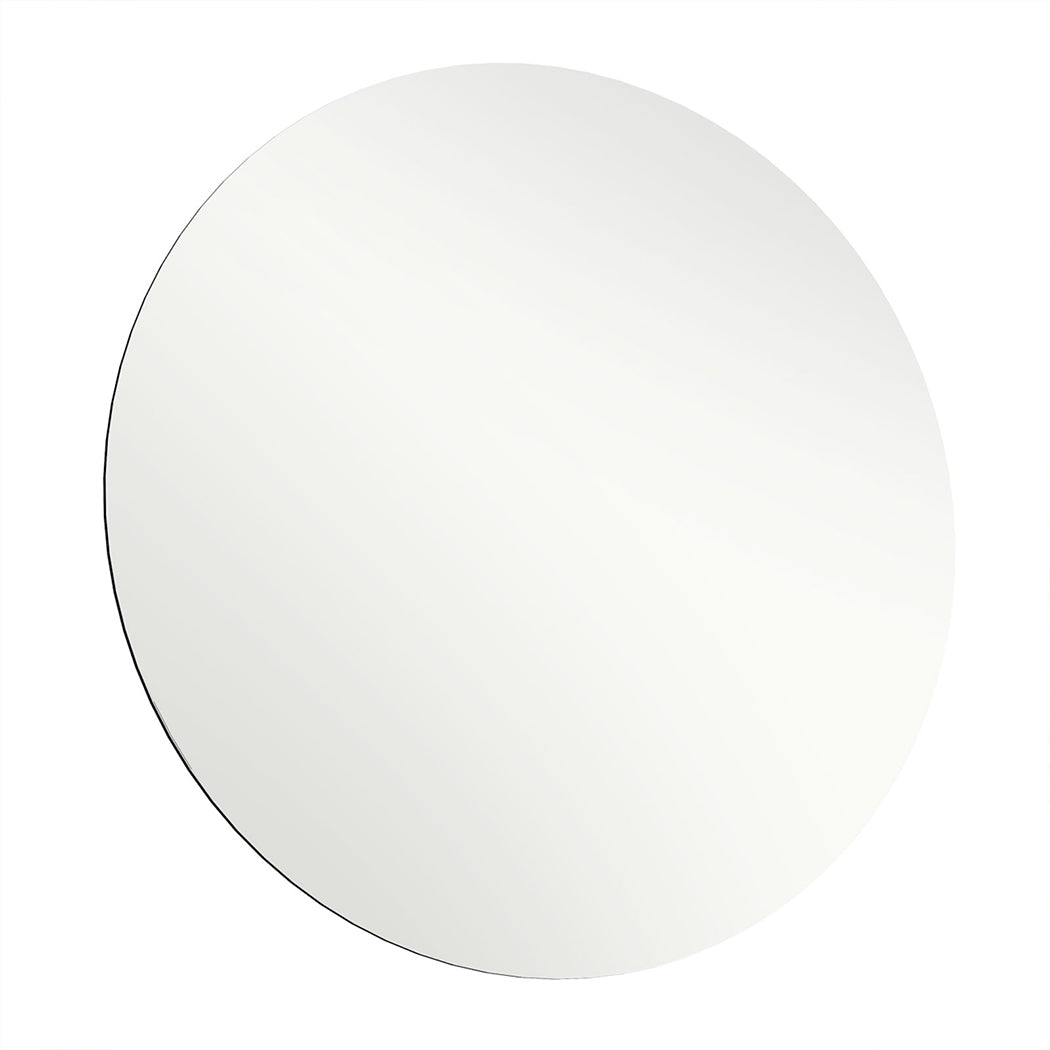 Levede 40cm Round Wall Mirror Frameless Tempered Glass Explosion-Proof Decor