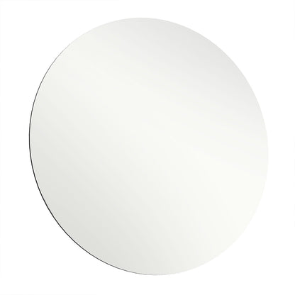 Levede 40cm Round Wall Mirror Frameless Tempered Glass Explosion-Proof Decor