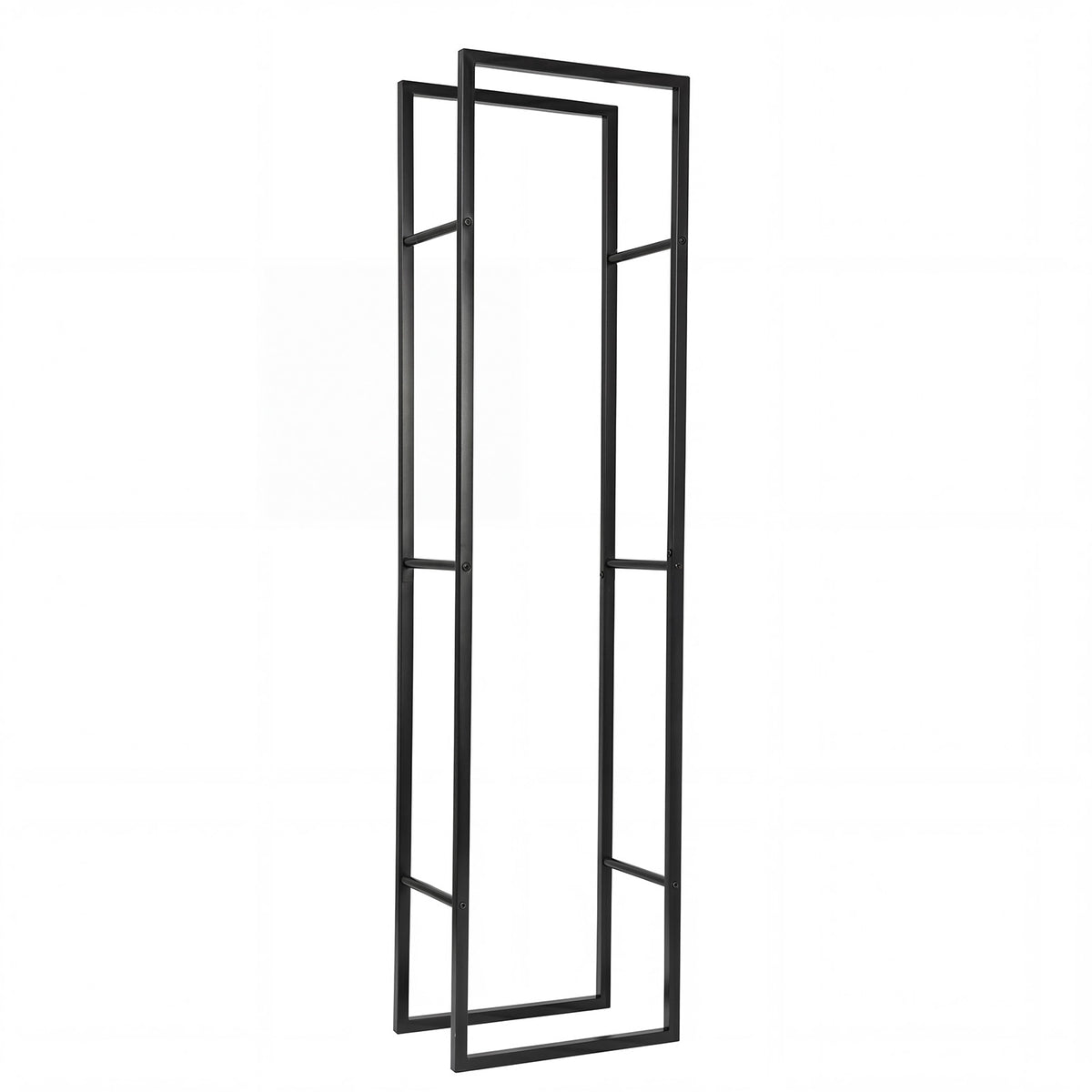 Levede Firewood Rack Metal Outdoor Storage Log Holder Fireplace