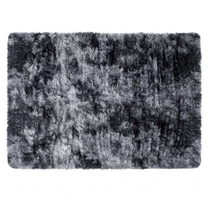 Marlow Rug Fluffy Plush Shaggy Soft Carpet Anti Shedding for Living Room Grey