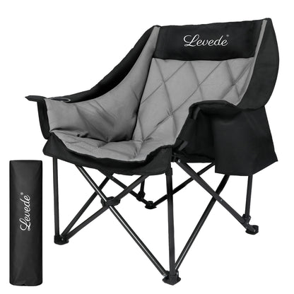 Levede Folding Camping Chairs Bed Oversized Portable Outdoor Furniture Hiking