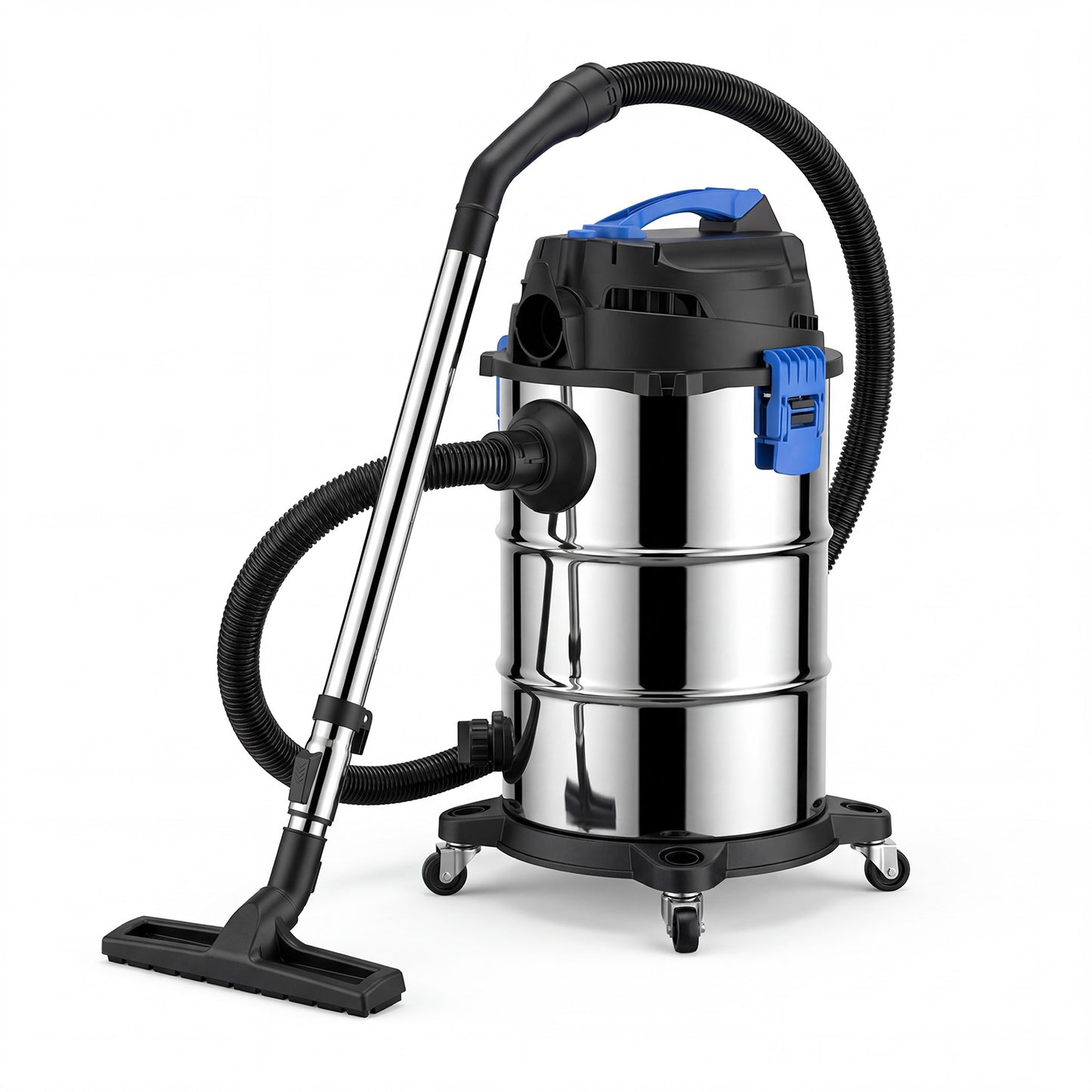 Spector Wet Dry Vacuums Cleaner Heavy Duty 30L Wheeled Powerful Compact Cleaning